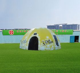 Tent1-4603 Tienda de araña de cúpula publicitaria personalizada