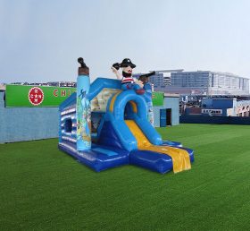 T2-4513 Castillo inflable Silde Pirate