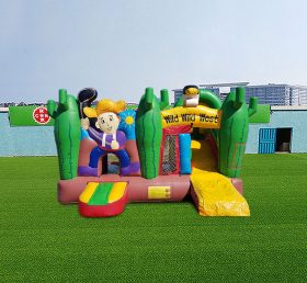 T2-4901 Castillo inflable occidental