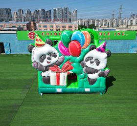 T2-4968 Castillo inflable Panda de fiesta
