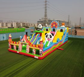 T6-803B Panda mágica tema de circo parque infantil inflable