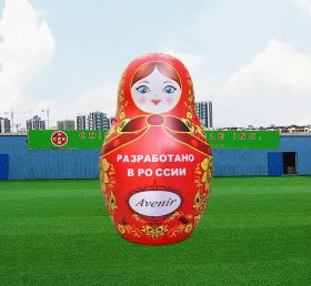 S4-602 Anuncios para niñas de ropa inflable decorativa al aire libre