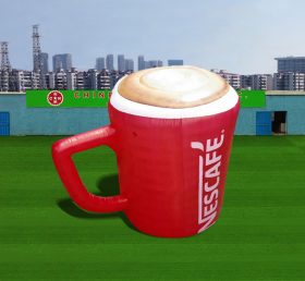 S4-693 taza de café inflable publicidad modelo inflable