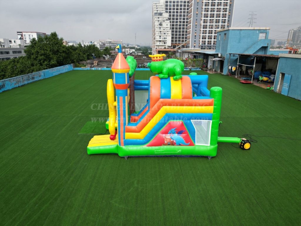 T2-8001 FairyTale Bouncy Castle & Slide