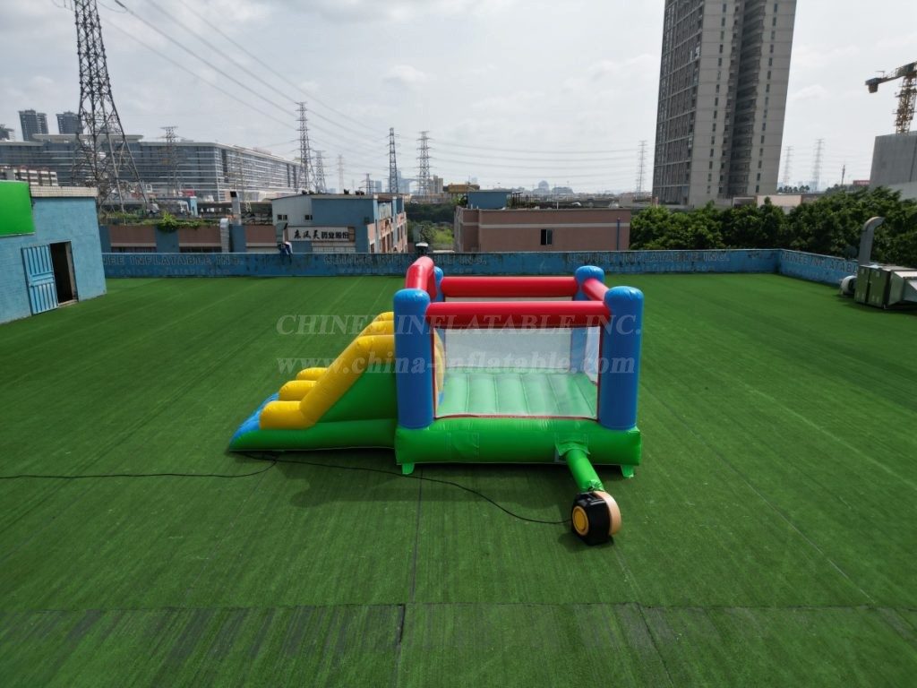 T2-8003 Bounce House With Slide